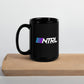 NTRL Black Glossy Mug