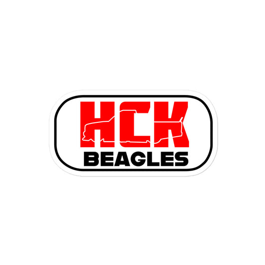HCK Beagles Racing League Sticker